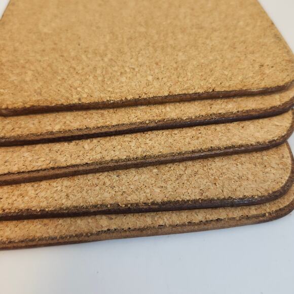 Chelsy Set Of 6 Cork Back Souvenir Tribal Animal Print Coasters Souvenir Box - Picture 9 of 13